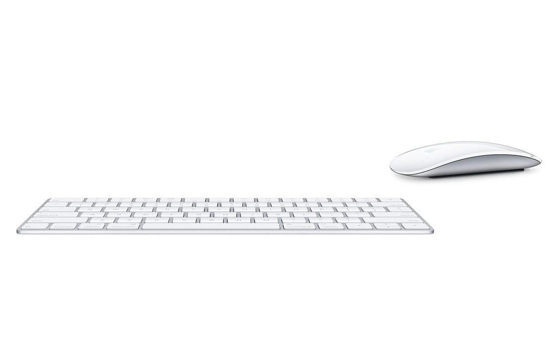Clavier sans fil mince et souris portable pour Windows PC Mac Apple
