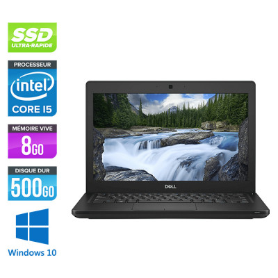 Dell Latitude E5290 - i5 - 8Go - 500Go SSD - Windows 10