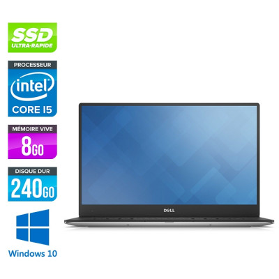 Ultrabook reconditionné - Dell XPS 13 9360 - intel i5-7200U - 8 Go - 240Go SSD - Windows 10