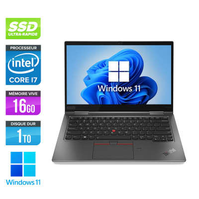 Ultrabook reconditionné - Lenovo ThinkPad X1 Yoga Gen 5 - i7-10610U - 16Go - 1 To SSD NVMe - W11