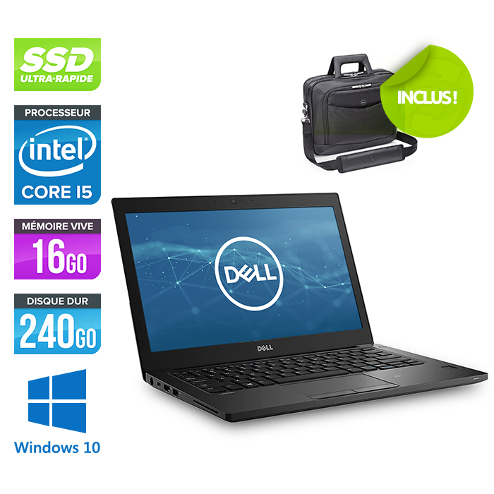 Pc portable reconditionné Dell 7480 - i5 - 8Go DDR4 - 120Go SSD - W10 -  Trade Discount.